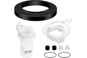 CAUTYFKY 42049 Water Valve Style II Kit, Upgraded Toilet Water Valve Kit, Fit for Thetford Aqua Magic Style II Permanent Toilets with Closet Flange Seal