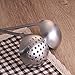 2 Pcs Soup Ladle Colander, Metallic Frosting Flatware Cookware Serving Long Handle Steel Slotted Spoon Cooking Utensil Set for Hotpot