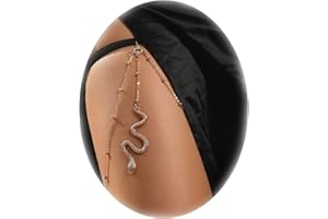 YANCHUN Thigh Chain Snake Leg Chain Medusa Costume Body Jewelry for Women Halloween Party Outfits for Women Halloween Snake Thigh Jewelry for Halloween Holiday Party Costume