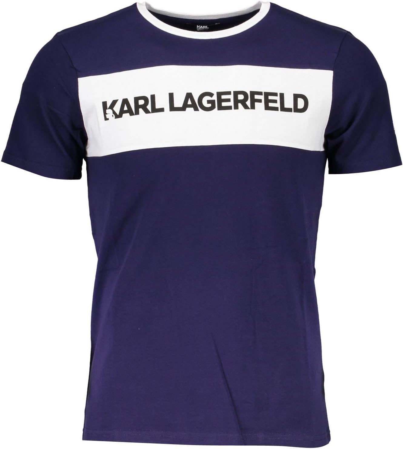 Karl Lagerfeld KL18TS02 T-Shirt Short Sleeves Men BLU Navy L