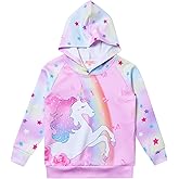 QPANCY Girls Oversized Sweatshirts Long Sleeve Casual Pullover Tops Crewneck Loose Sweatshirts for Kids