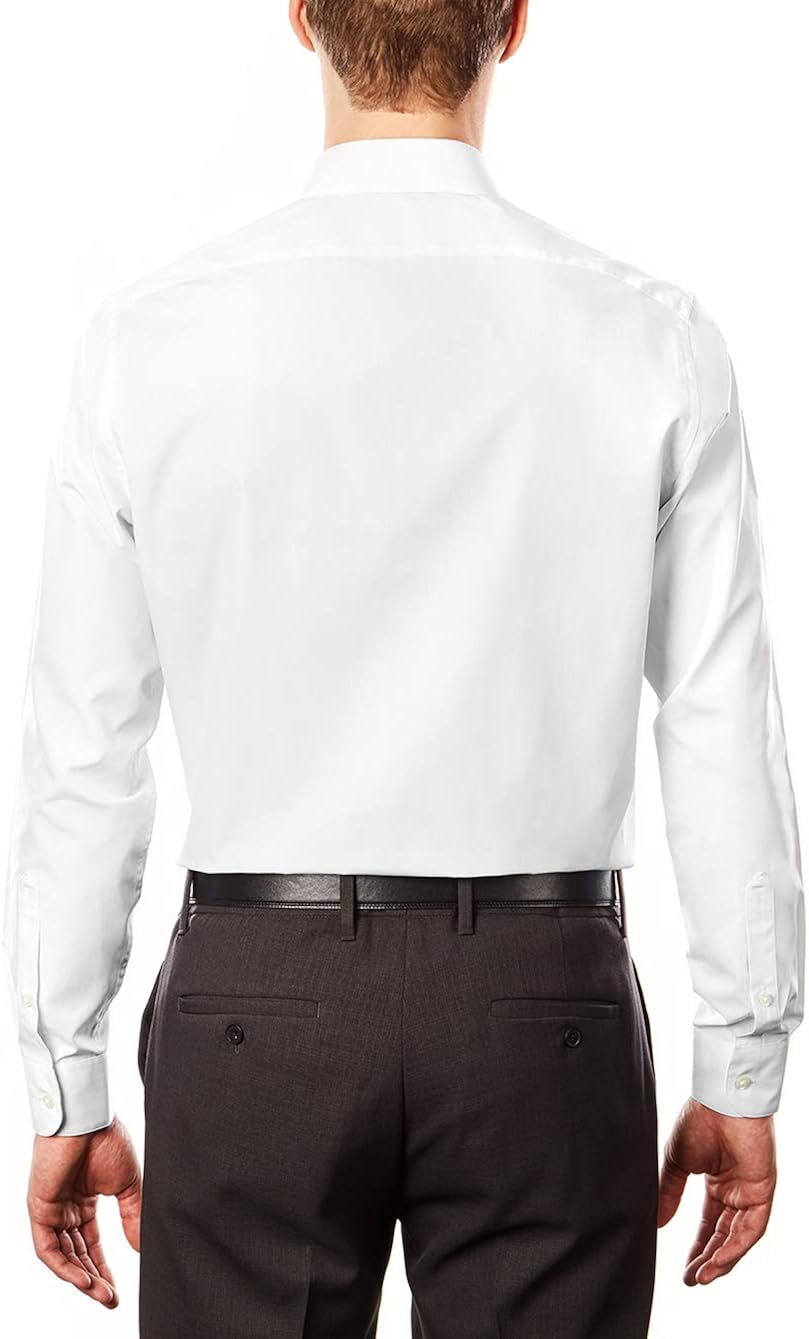 Arrow 1851 Men's Dress Shirt Poplin (Available in Regular, Slim, Fitted, and Extreme Slim Fits): Clothing