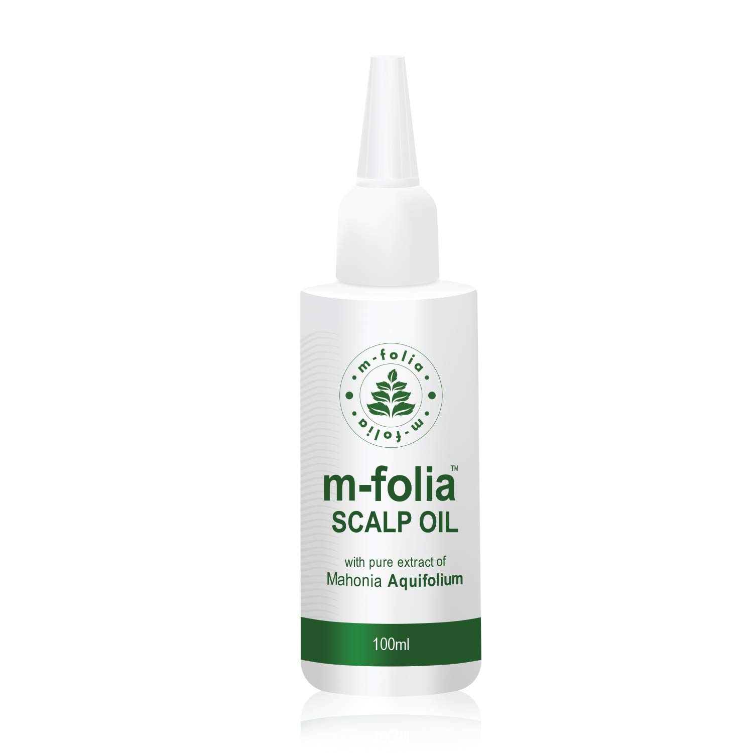 M-FOLIA Psoriasis Scalp Oil Specially Formulated to Treat Hair and Scalp for Symptoms of Psoriasis and Eczema Using Mahonia Aquifolium Extract and Special Blend of Essential Oils