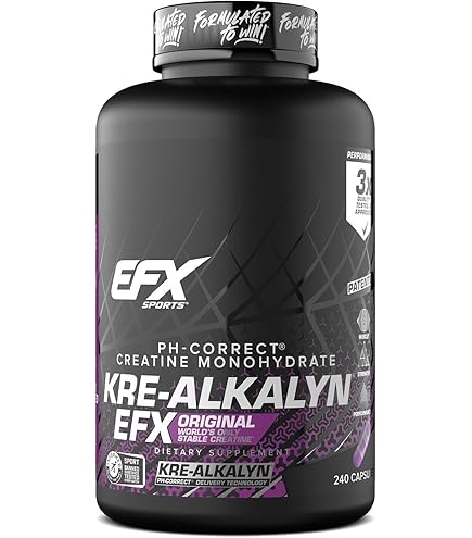 Amazon.com: EFX Sports Kre-Alkalyn Hardcore 120 Capsules : Health