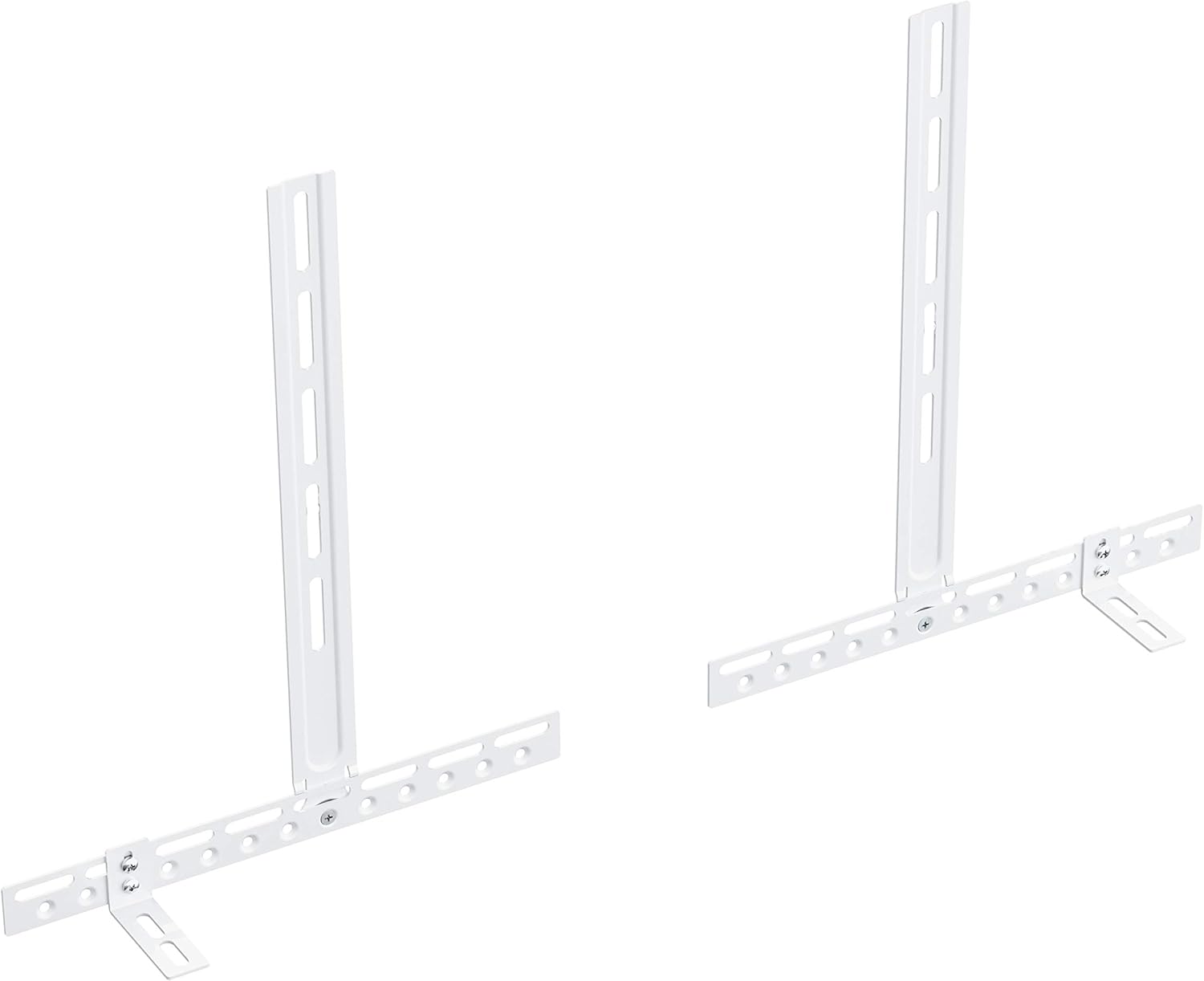 MAHARA Soundbar Brackets White, Soundbar Mount Attaches to TV Wall Mount (Above or Below) or Directly to TV VESA - Image 3