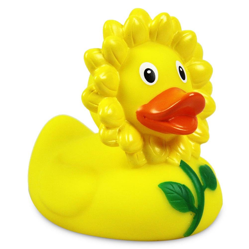 Rubber Duck Sunflower Bath Duck