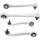 maXpeedingrods 4PC Front Upper Control Arm for Audi A4 2009-2016 | for A5 Quattro / S5 2008-2016, SQ5 2014-2016, Front Upper Forward &amp; Rearward Control Arm w/ Ball Joint, RK621001 RK621000