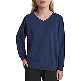 Weintee Women's Petite Cotton Sweatshirts for 5 FT Short