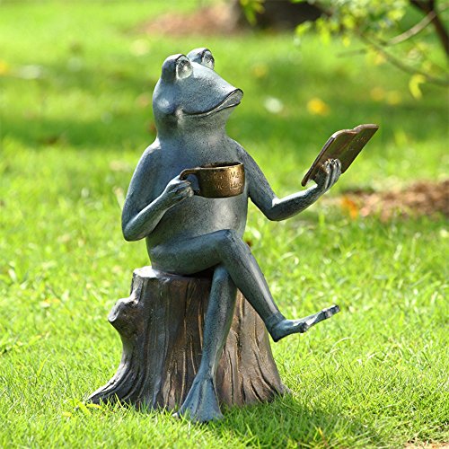 SPI Home 34256 Joy of Reading Garden Sculpture