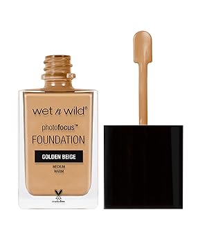 Wet 'n Wild Photo Focus Foundation, Golden Beige, 1 Fluid Oz