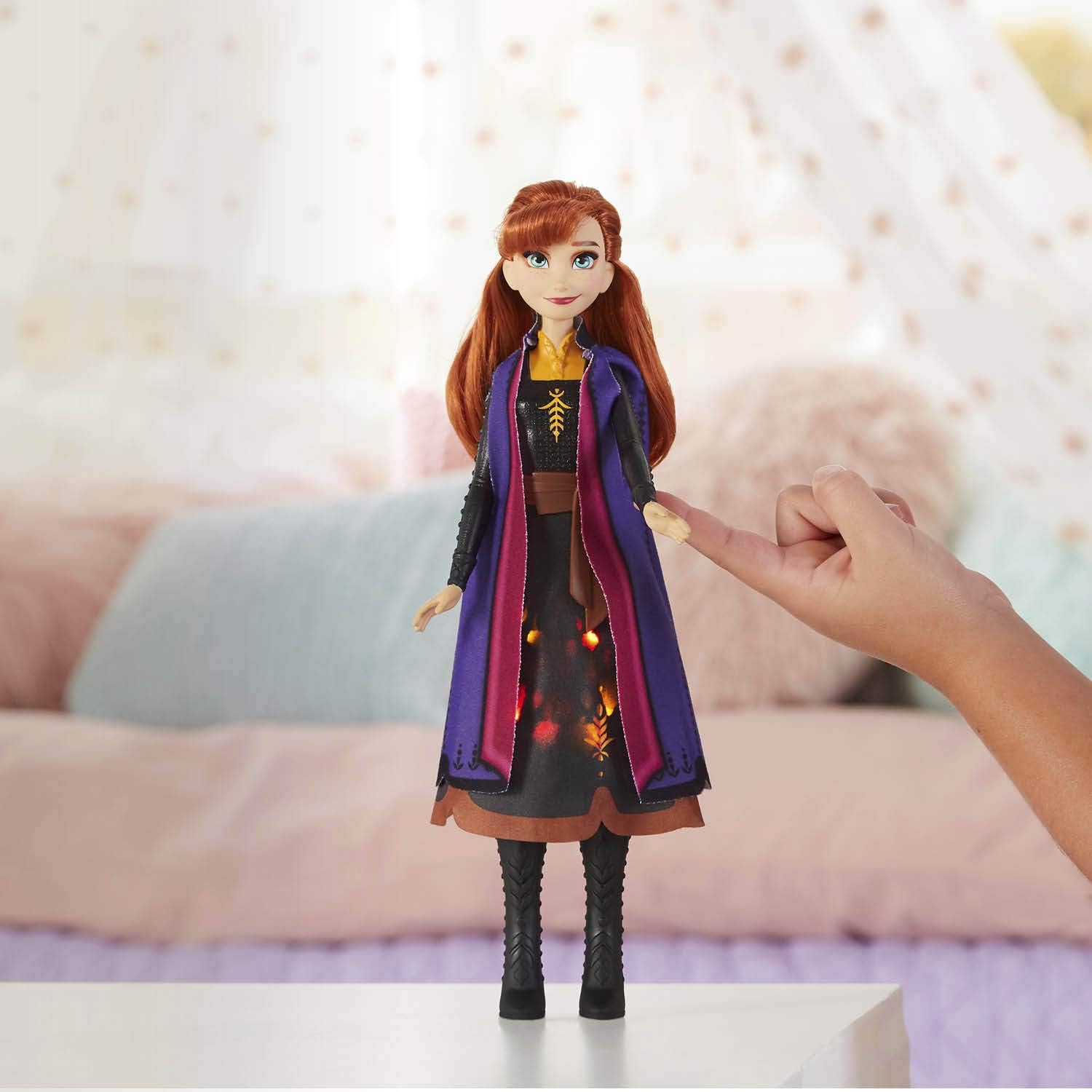 anna and elsa light up dolls