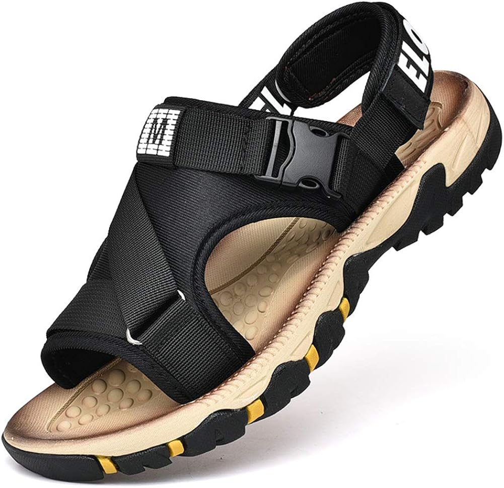 Mens Sports Outdoor Sandals Summer 2019, Beach Sandals Mens Black