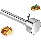 Victhur Falafel Scoop 4cm Diameter Falafel Maker Tool | Premium Stainless Steel Meatball Press Scoop, Solidly Made, Non-Sticky, Easy to Use &amp; Clean