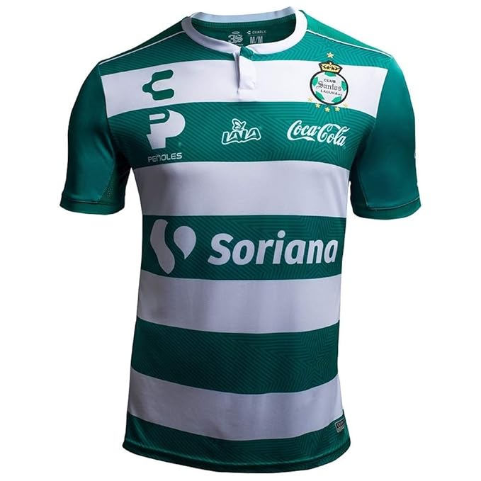 Jersey Santos Laguna Charly Manga Larga Manga