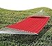 Hammock Outdoor Quilted Cotton Fabric Beach Rope Hammocks Swing Bed Back Yard with Pillow New Red