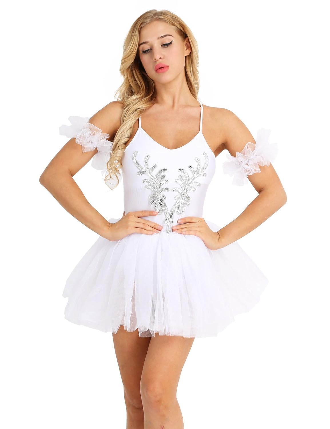 white tutu dress womens