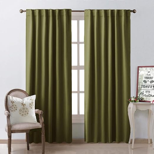 Amazon Com Nicetown Living Room Blackout Draperies Curtains