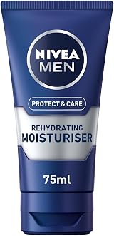 NIVEA MEN Protect & Care Rehydrating Moisturiser 75ml Aloe Vera Pro-Vitamin B5