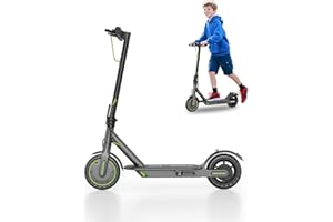 MAXSHOT Electric Scooter Adults & Big Kids, 350W Powerful Motor, Top Speed 16/19MPH, 12/16/19/21Miles Range, 8.5" Solid Tires Folding Commuter Escooter with Dual Suspension for Commuting, APP Control