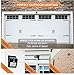 Induxpert Motion Solar Sensor Light Outdoor | Wireless Security LED Lighting | Dim Light Night Mode | 20 LEDs;Pack of 4| For Patio, Deck, Garden, Backyard, Garage, Driveway, Fence, Pathway, Front Door