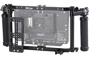 Nitze Director's Cage with Adjustable Handles for up to 9 Inch LCD Monitor - Universal JSQ-002