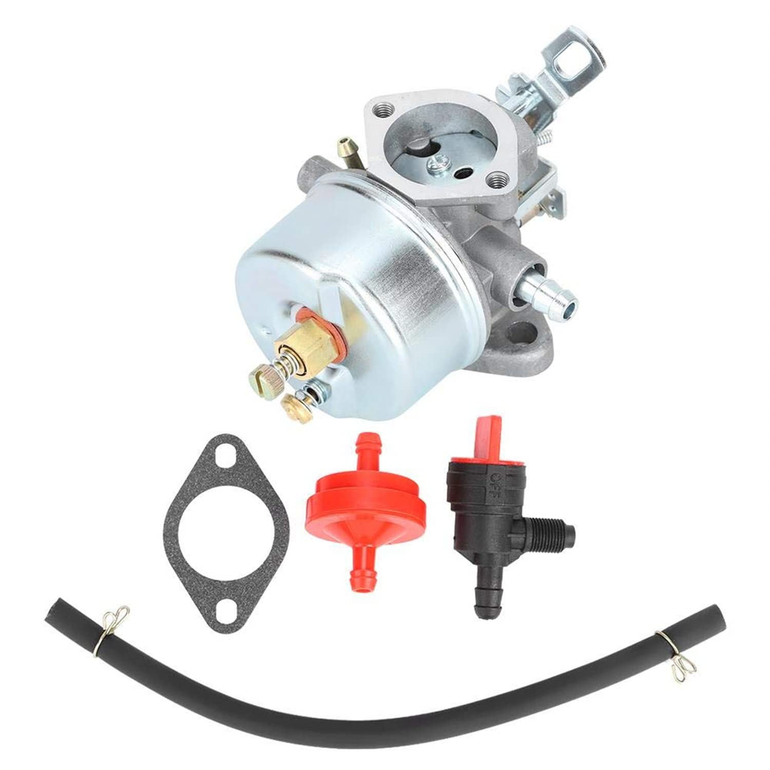 TOPINCN Carburetor Kit, Replacement Accessories Fit for Tecumseh 632334A 632370A 632110 632111 632334