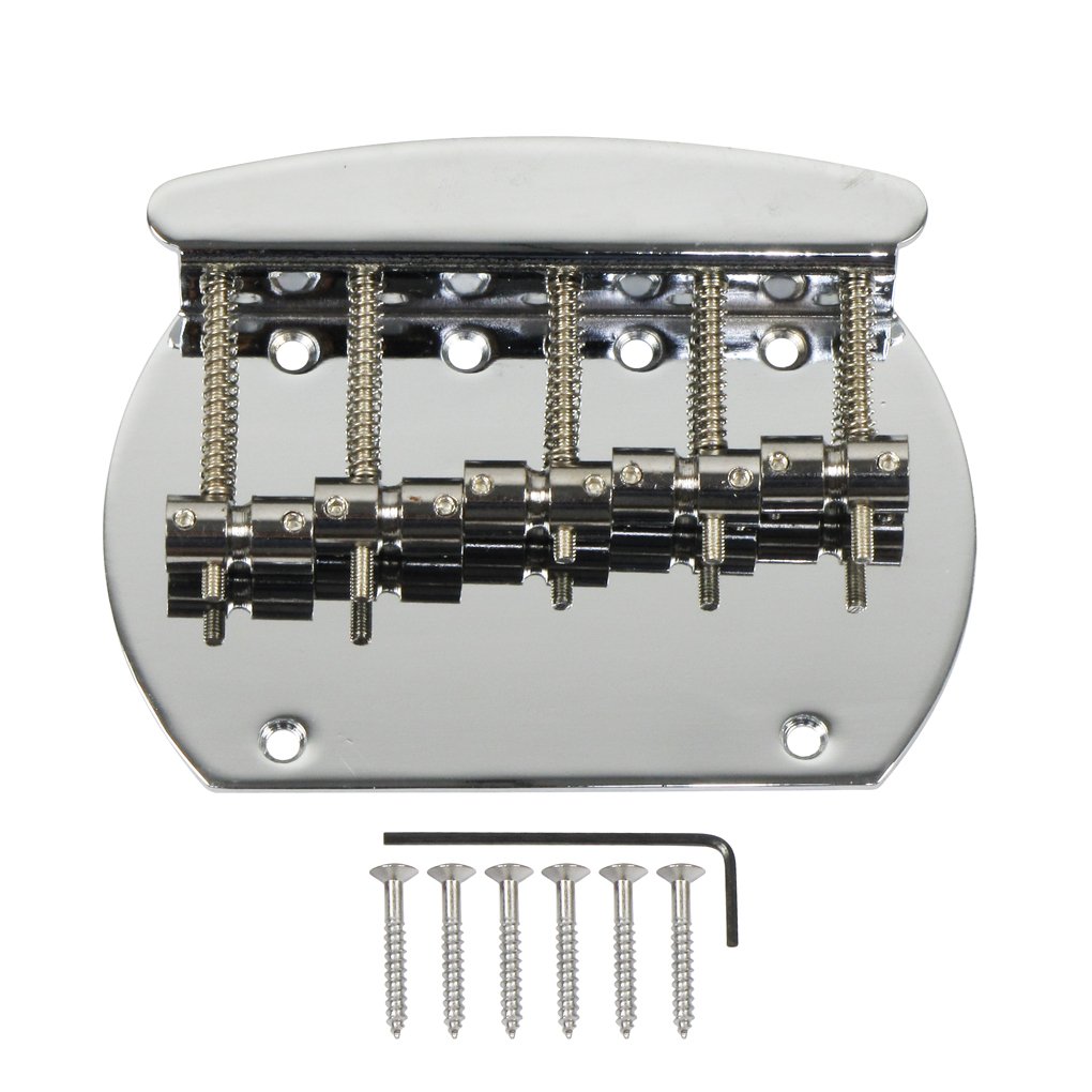 Bridge Jazz ... FLEOR Chrome Style for 5-String Amazon.com: Bass Bass ... Style Chrome Amazon.com: Bridge FLEOR for Jazz 5-String