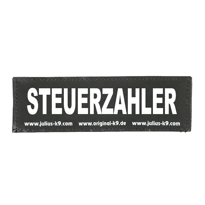 Julius K9 8151132 2 Klettsticker S. Steuerzahler
