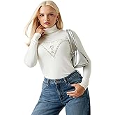 Guess Womens Eco Long Sleeve Melanie Triangle Logo Sweater