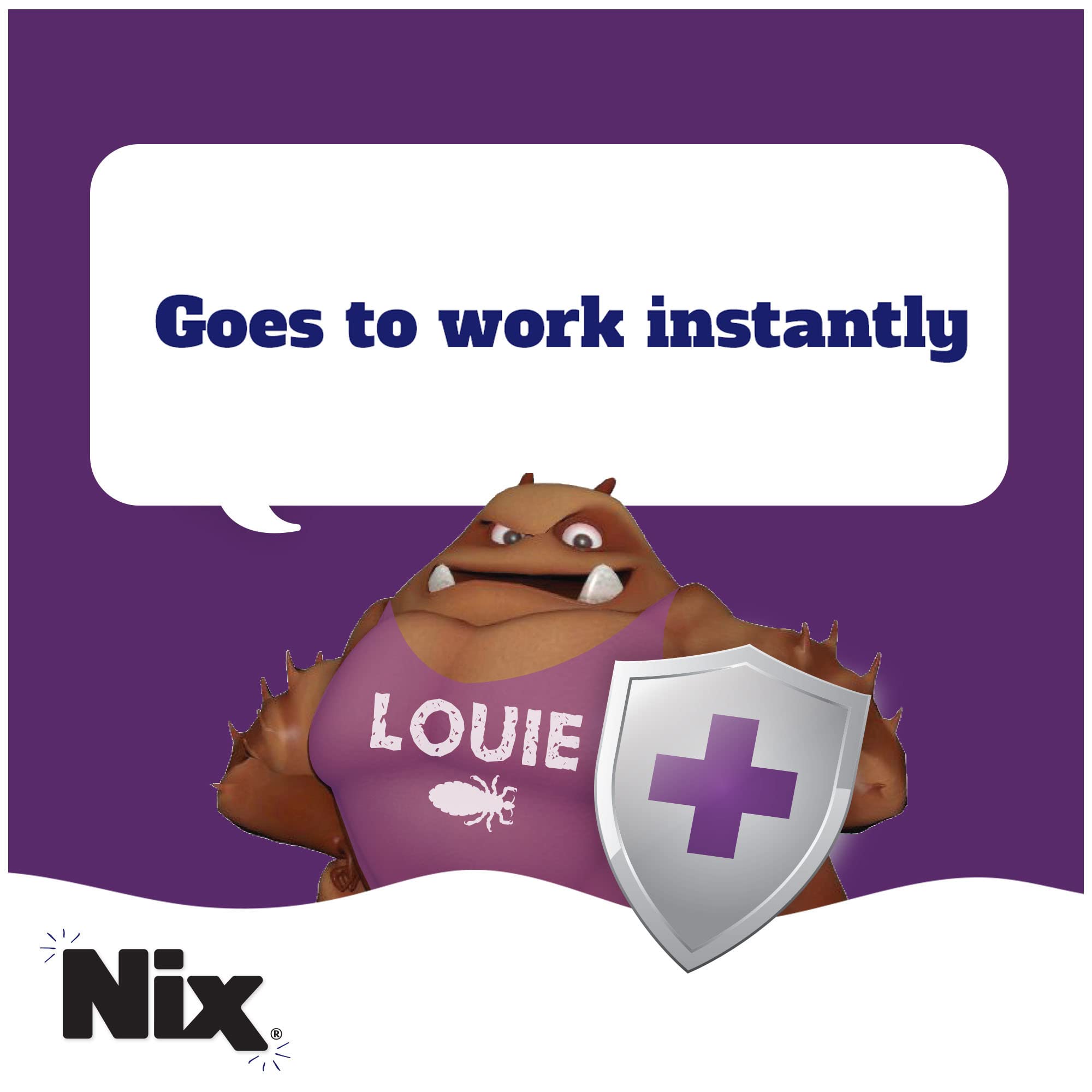 Nix Lice Prevention Daily Leave-In Spray for Kids, Long-Lasting Protection, Repels Superlice, 6 Fl Oz