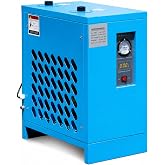 Refrigerated Air Dryer 35 CFM, 0.58 KW, 110V R134a Cooling System | Industrial for Under 10hp Air Compressors &ndash; Removes Moisture, Oil, Contaminants &ndash; Ideal for Workshop, Garage, Pneumatic Tools