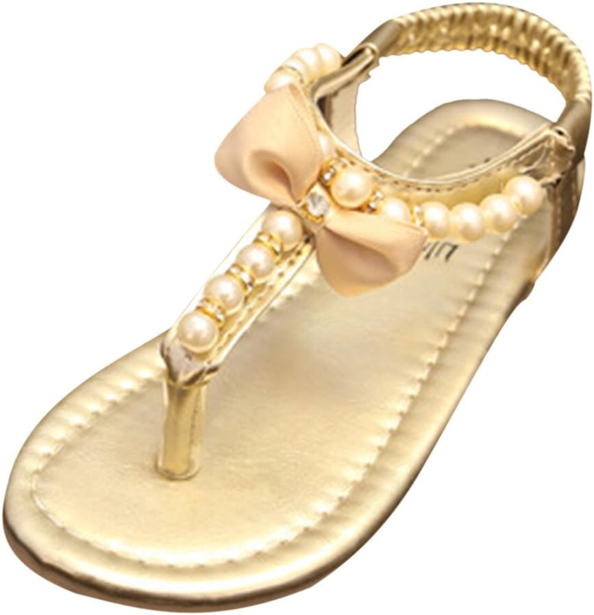 GETUBACK Kids Toddlers Girl's Princess Sandals with Peals