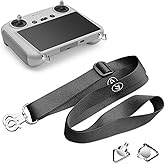 Arzroic Skin-Friendly Lanyard Neck Strap for DJI Mini 4/Mini 3/Mavic 3/Air 3/RC/RC 2 Remote Controller Drone Accessories