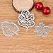 Metal Cutting Dies, NXDA Embossing Dies Stencil Template for DIY Scrapbook Album Paper Card Craft Decoration (Leaves)