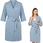 MY LITTLE ZONE - Maternity Robe - Botanical Collection