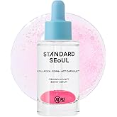 Vegan PDRN Firming Bouncy Boost Serum - Black PDRN, Fermented Yeast-Derived | Ultra-Low Molecular (≤80bp) Formula | Smooth, Resilient-Looking Skin | Vegan Collagen, Bakuchiol & Retinol (30ml)