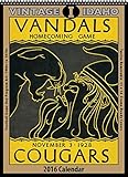 Idaho Vandals 2016 Vintage Football Calendar by Asgard Press (2015-09-15) by 