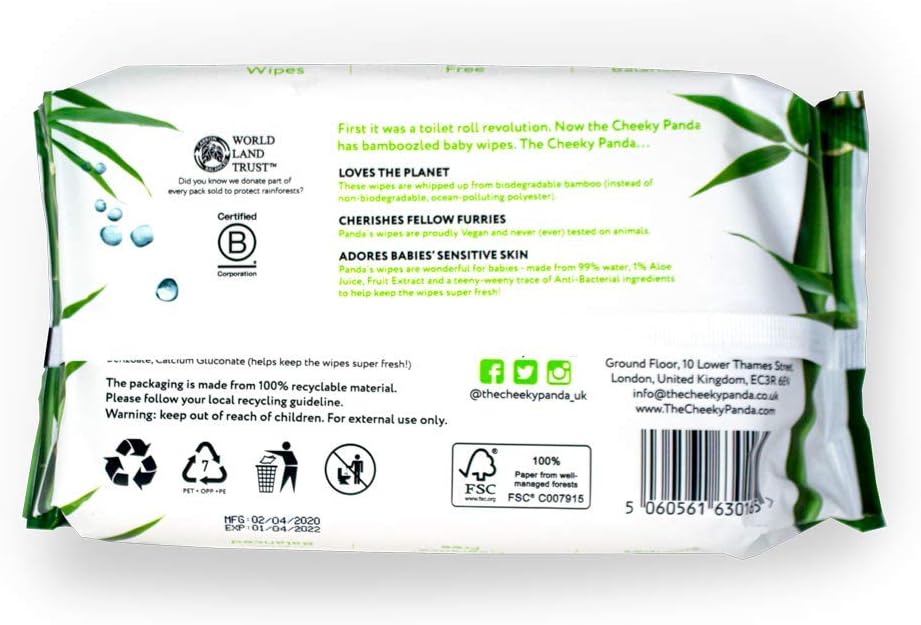 cheeky panda wipes