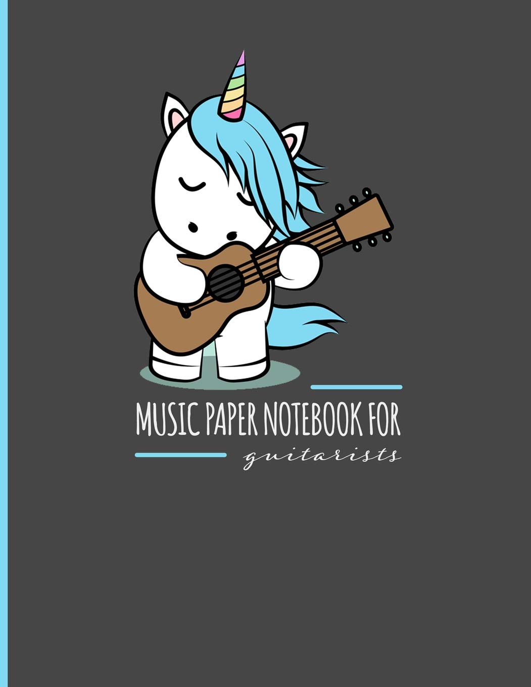 Music Paper Notebook for Guitarists: Guitar Tab Notebook for Composing Songs.