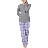Addison Meadow Flannel Pajamas Women - Pajama Set For Women, Plaid