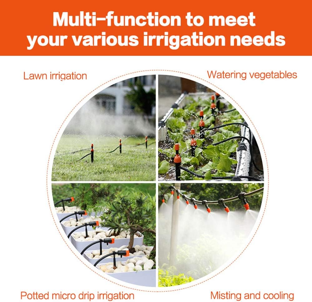 RAINPOINT Digital Irrigation Timer, Programmable Watering Timer, IP54 Waterproof Hose Faucet Sprinkler Timer, Single Outlet One Key Automatic Irrigation Controller, for Outdoor Yard, Garden, Lawns : Garden & Outdoor