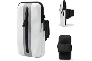 Prime Comfort Running Phone Holder Armband, iPhone Arm Bands for Exercise, Running Arm Bands for Cell Phone, Phone Purse Cell