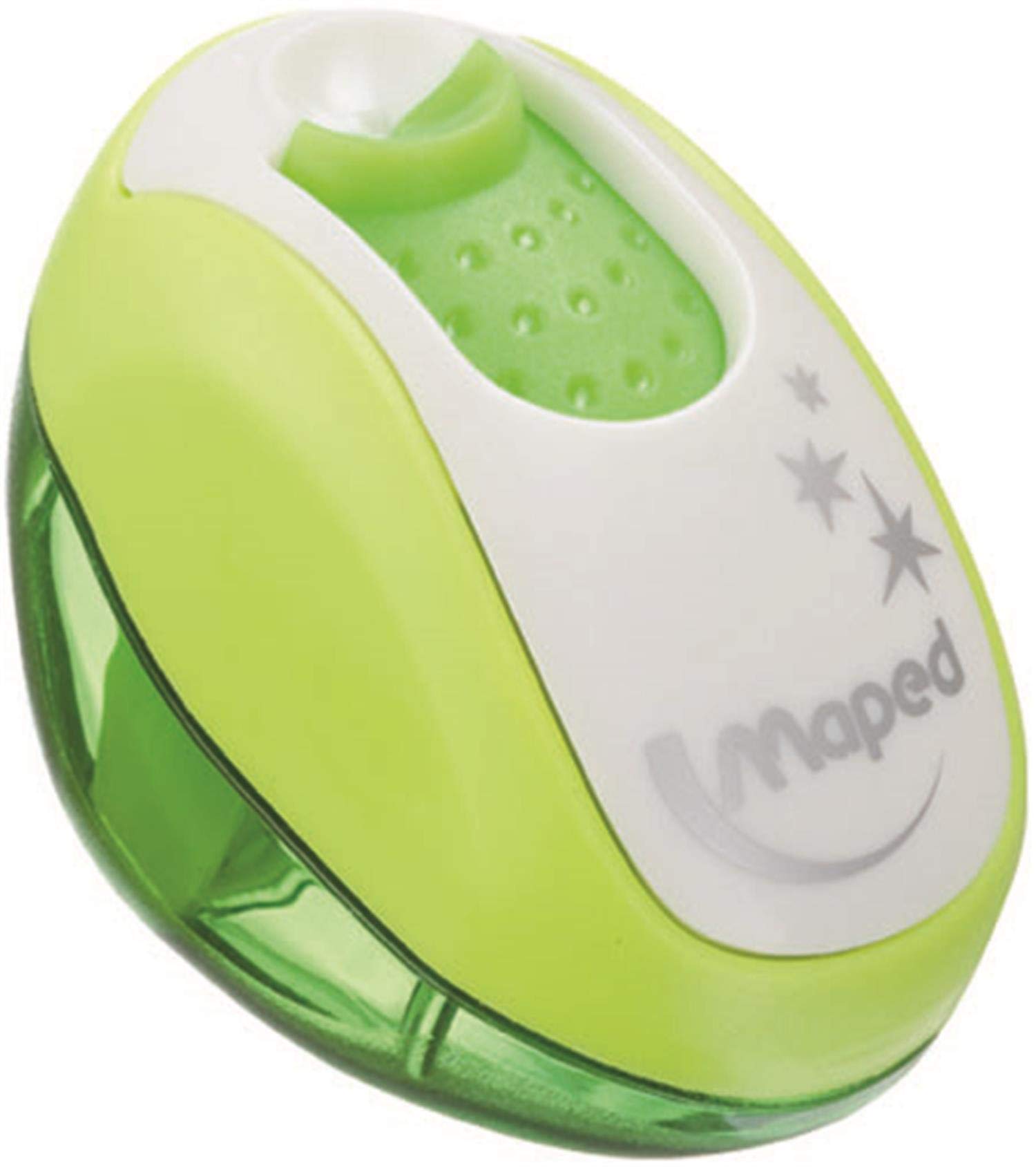 Maped Clean 1 Hole Pencil Sharpener in a Display - Assorted Colours