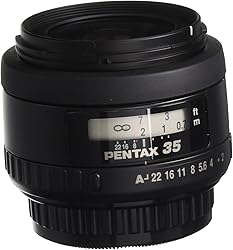 Pentax SMCP-FA 35mm f/2.0 AL Lens with Case and Hood