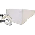 Class A Customs | Under Mount 20 Gallon RV Concession Fresh and Gray Water Holding Tank & Plumbing Kit UM-2000-BPK