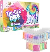 Desire Deluxe Tie Dye Ink Set of 18 Colors – Fabric Dye Paint for DIY Crafts view 1