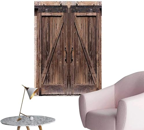 Wall Painting Den Barn Door In Ste Rmhouse Vintage Desgin Rural