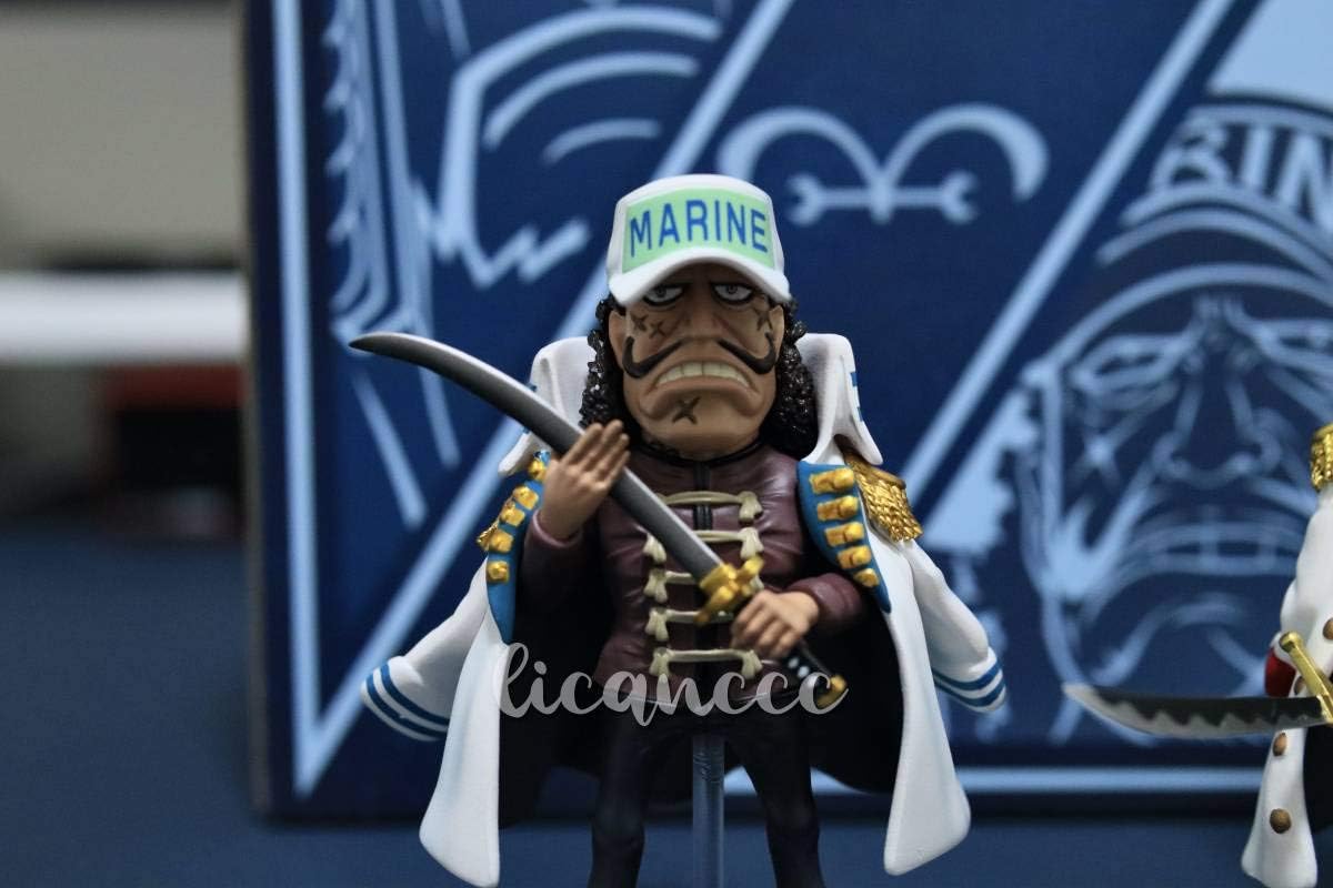 Amazon 希少 ワンピース フィギュア 海軍本部中将 ドーベルマン ストロベリー 2体セット Yz Studio Wcf Gk完成品 Pop フィギュア ドール 通販