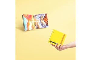 ENMY Acrylic Marker Sketch Pad, 3×3 inch Bleed-Proof Marker Paper,140lb/300gsm Heavyweight Sketchbook, 30 Sheets Drawing Pad 