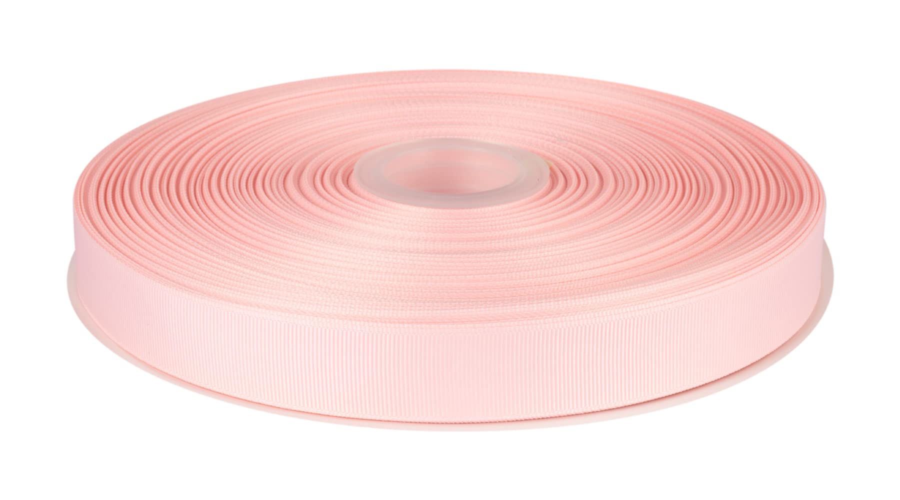 Fondersy 22mmX 91M Solid Grosgrain Ribbon for Gift Wrapping, Hair Bows, Parties, Wedding Decoration, Crafts Sewing(Lt. Pink)